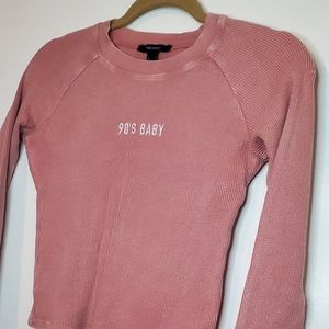 Forever21 90's baby long sleeve